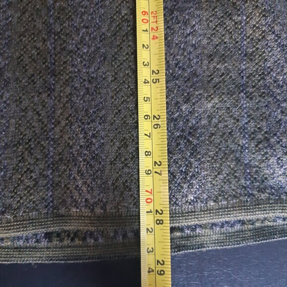 Ermenegildo Zegna SZ M Men's Crewneck Striped 70% Wool & 30% Cotton LS Sweater - Picture 11 of 12